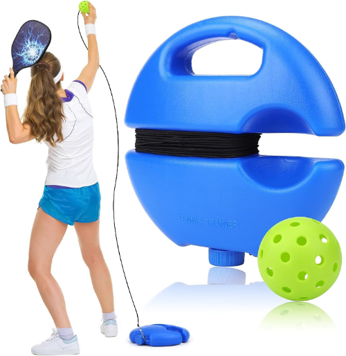 Pickleball Trainer, Pickleball Trainer Ball with String and Connector, Great Gifts for Pickleball Lovers & Beginner, Pickleball Practice Rebounder, Indoor/Outdoor Pickleball Accessories 2023 - HK $159.82 –P4