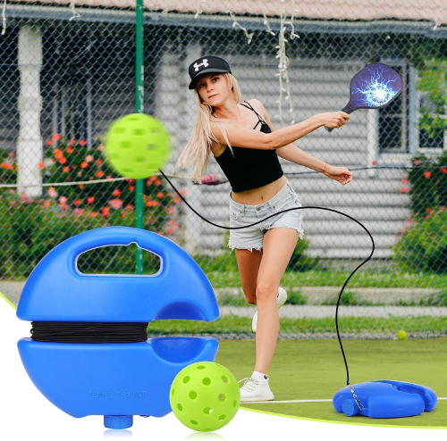 Pickleball Trainer, Pickleball Trainer Ball with String and Connector, Great Gifts for Pickleball Lovers & Beginner, Pickleball Practice Rebounder, Indoor/Outdoor Pickleball Accessories 2023 - HK $159.82 –P6