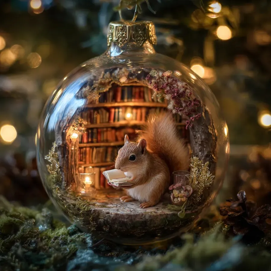 Woodland Readers – Reading Companions Ornament