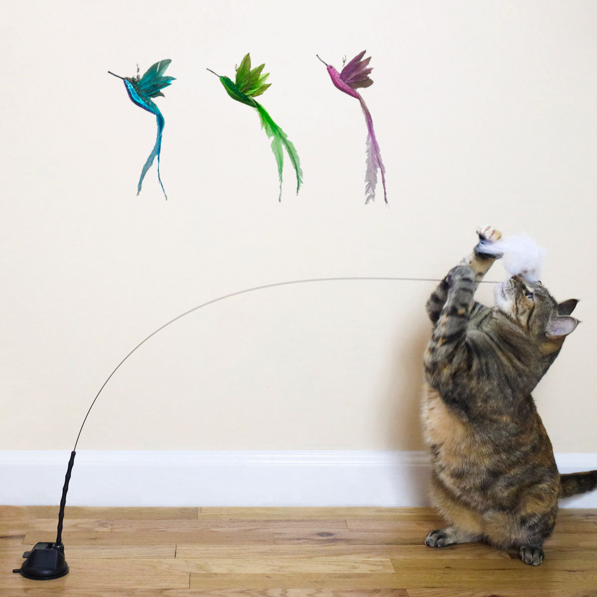 Interactive Bird Simulation Cat Toy Set