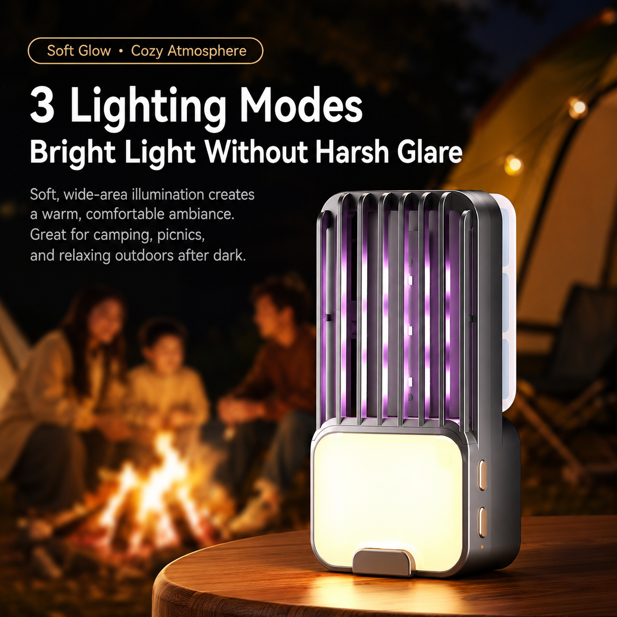 3-in-1 Electric Mosquito Killer Lamp
