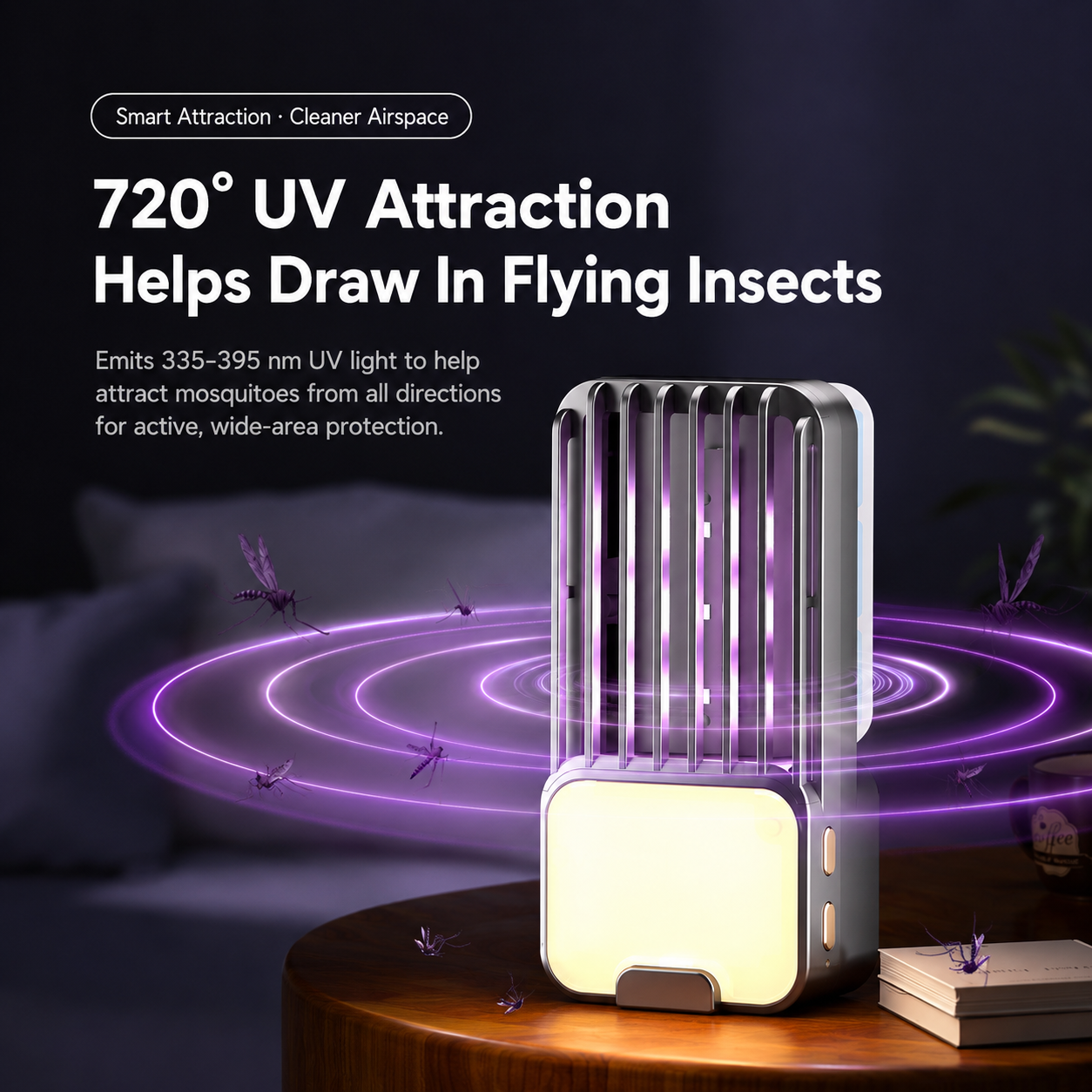 3-in-1 Electric Mosquito Killer Lamp