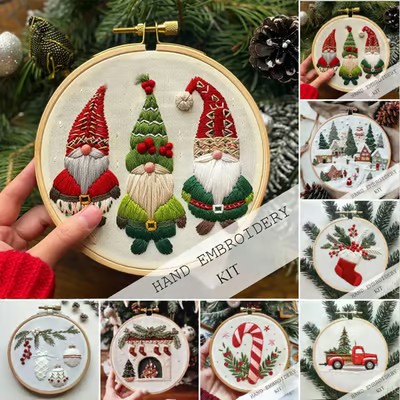 Christmas Embroidery Kit