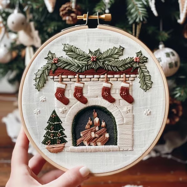 Christmas Embroidery Kit