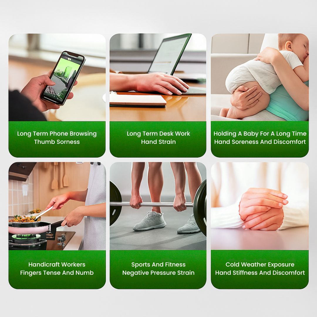 Wrist Support Brace with EMS and Heat Therapy