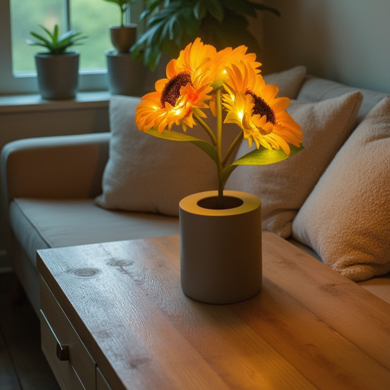 🔥49% OFF - 🌻Sunflower Led Simulation Night Light