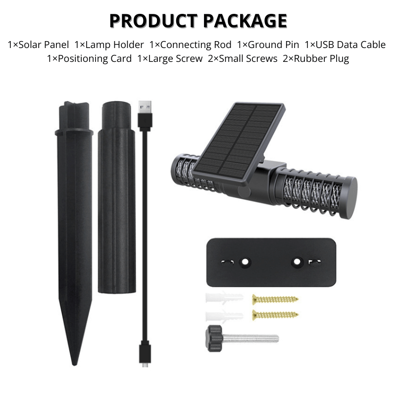 Solar Mosquito Killer UV Led Lamp