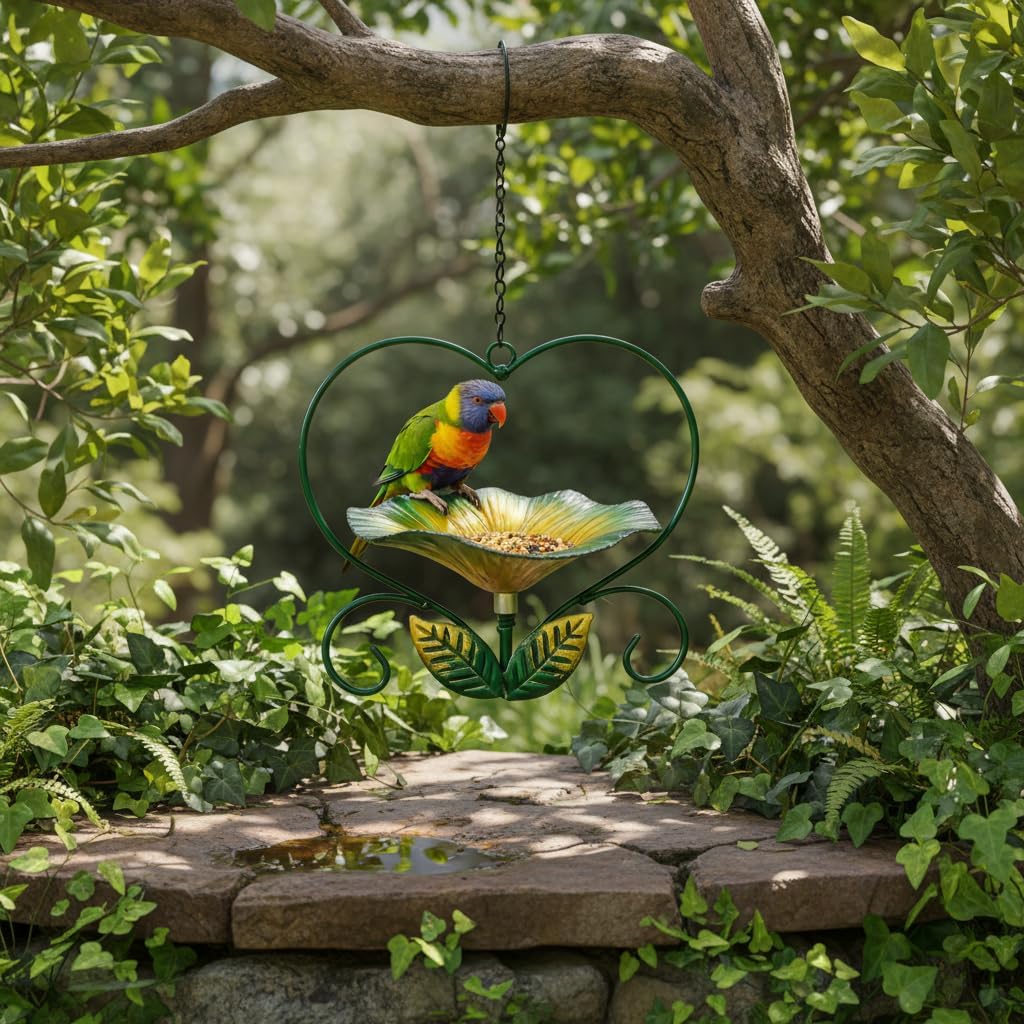 🐦Sturdy Metal Bird Feeder - Bring Life, Beauty & Birds Into Your Garden