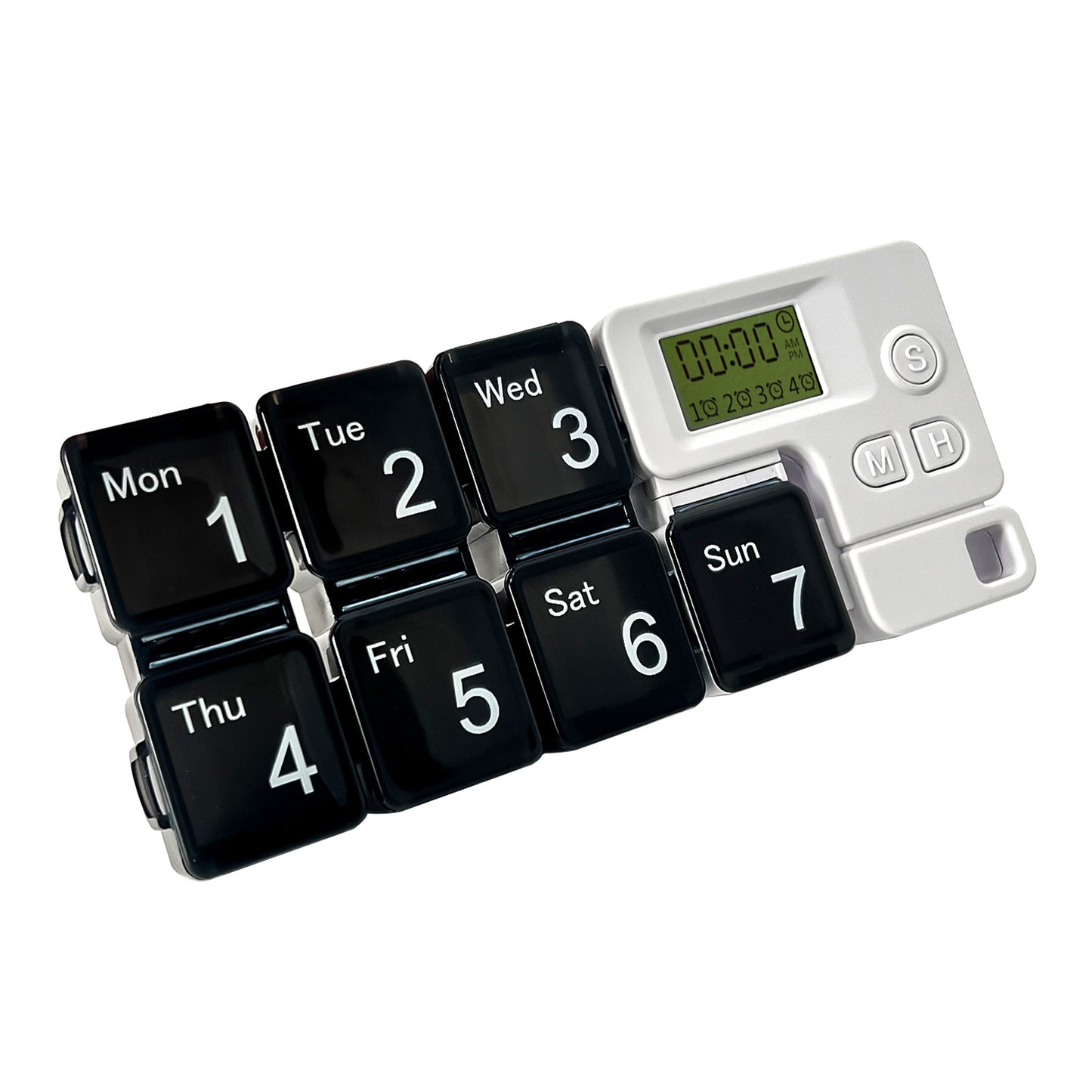 7-Day Smart Pill Organizer with Alarm