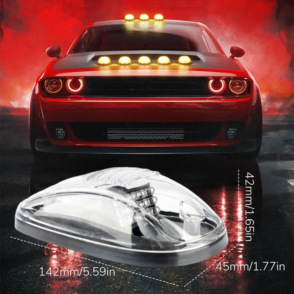 Solar Powered Cab Lights（Five in a set）