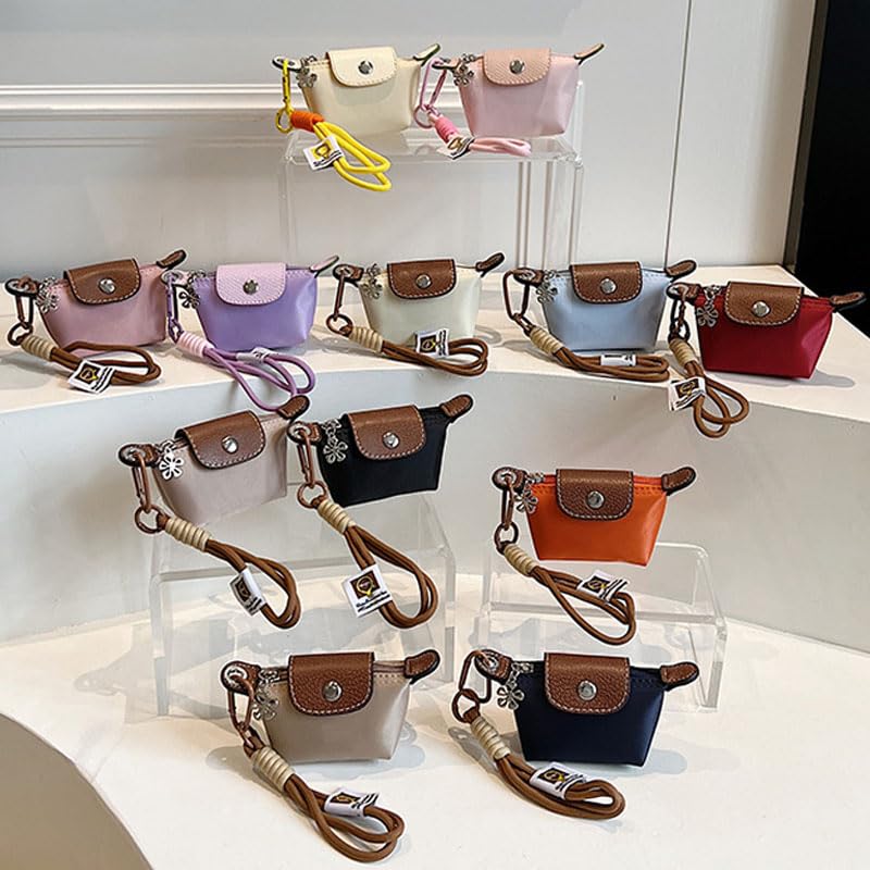 Dumpling Bag Detachable Nylon Wrist Strap Coin Purse