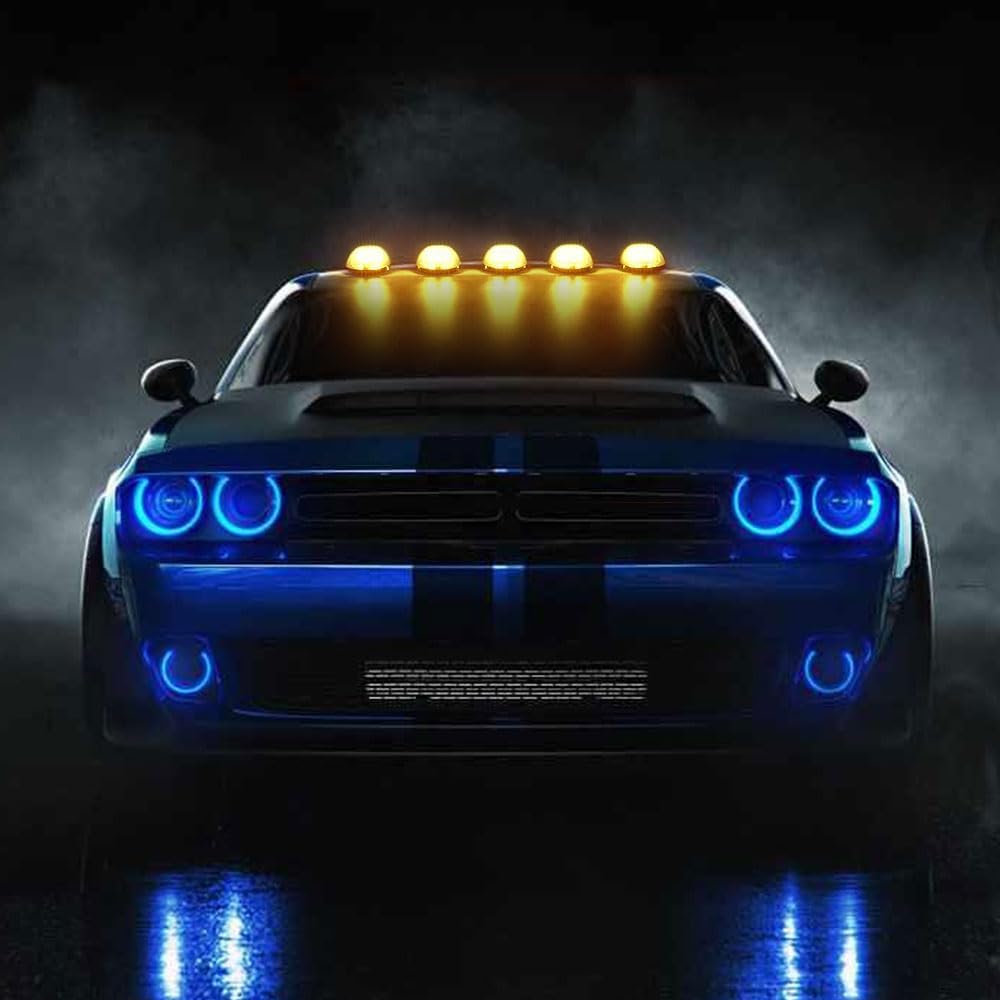 Solar Powered Cab Lights（Five in a set）