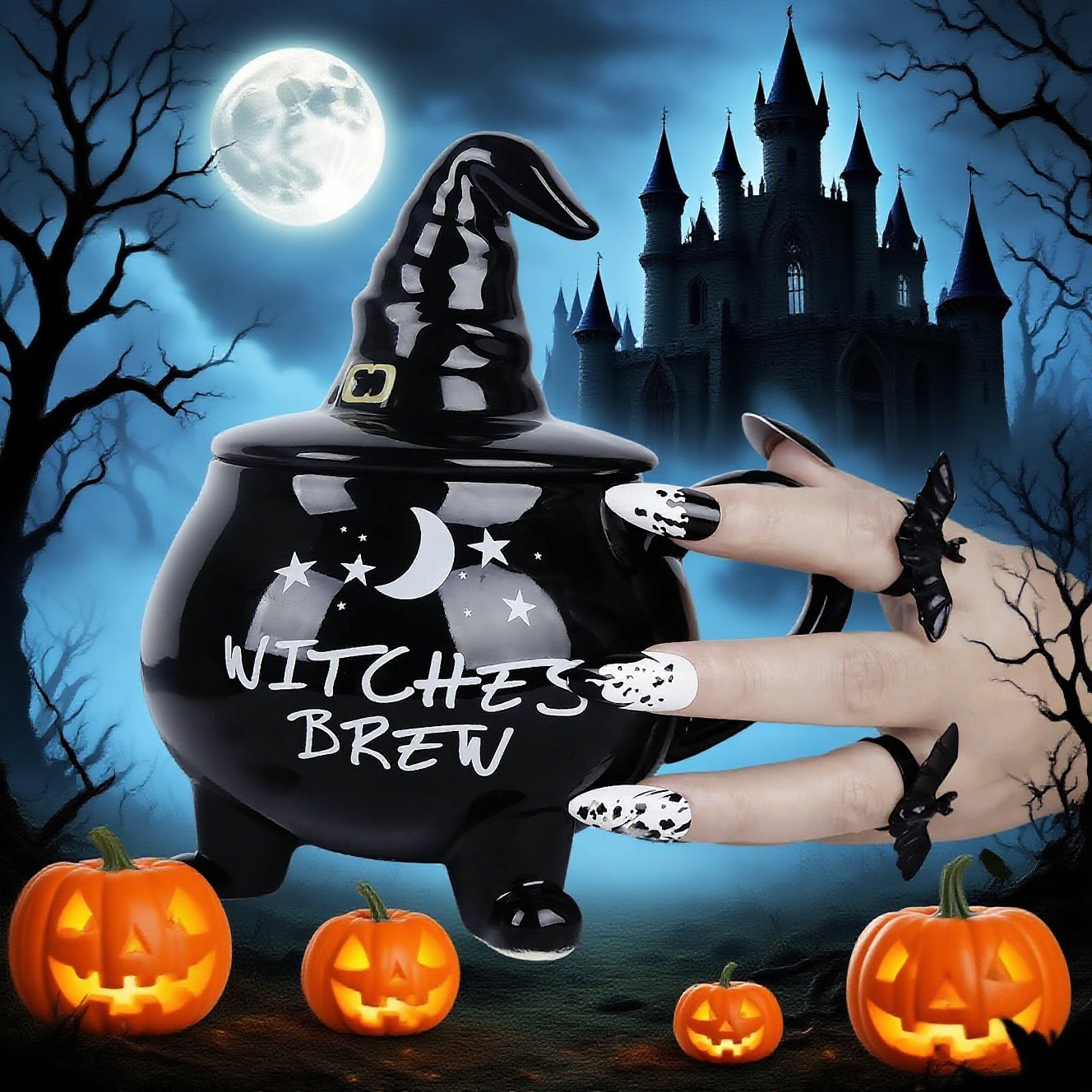 🔥49% OFF - 🎃Ceramic Witch Cauldron Coffee Mug