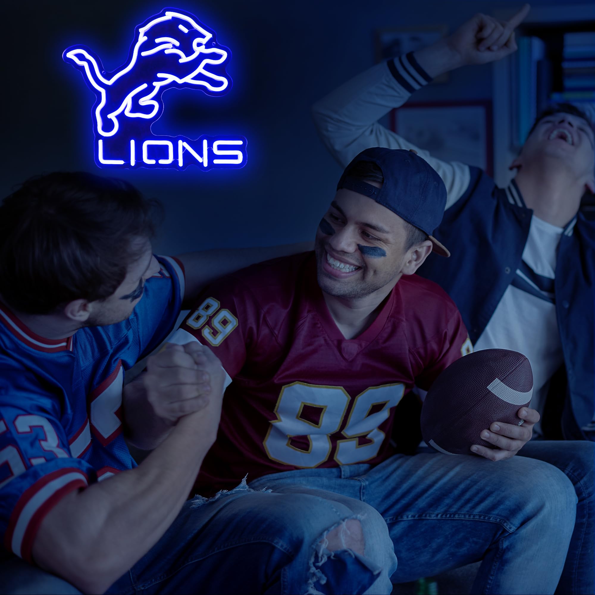 Football Team Neon Sign