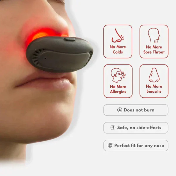 Welnax™ RespiRelief Red Light Nasal Therapy Instrument