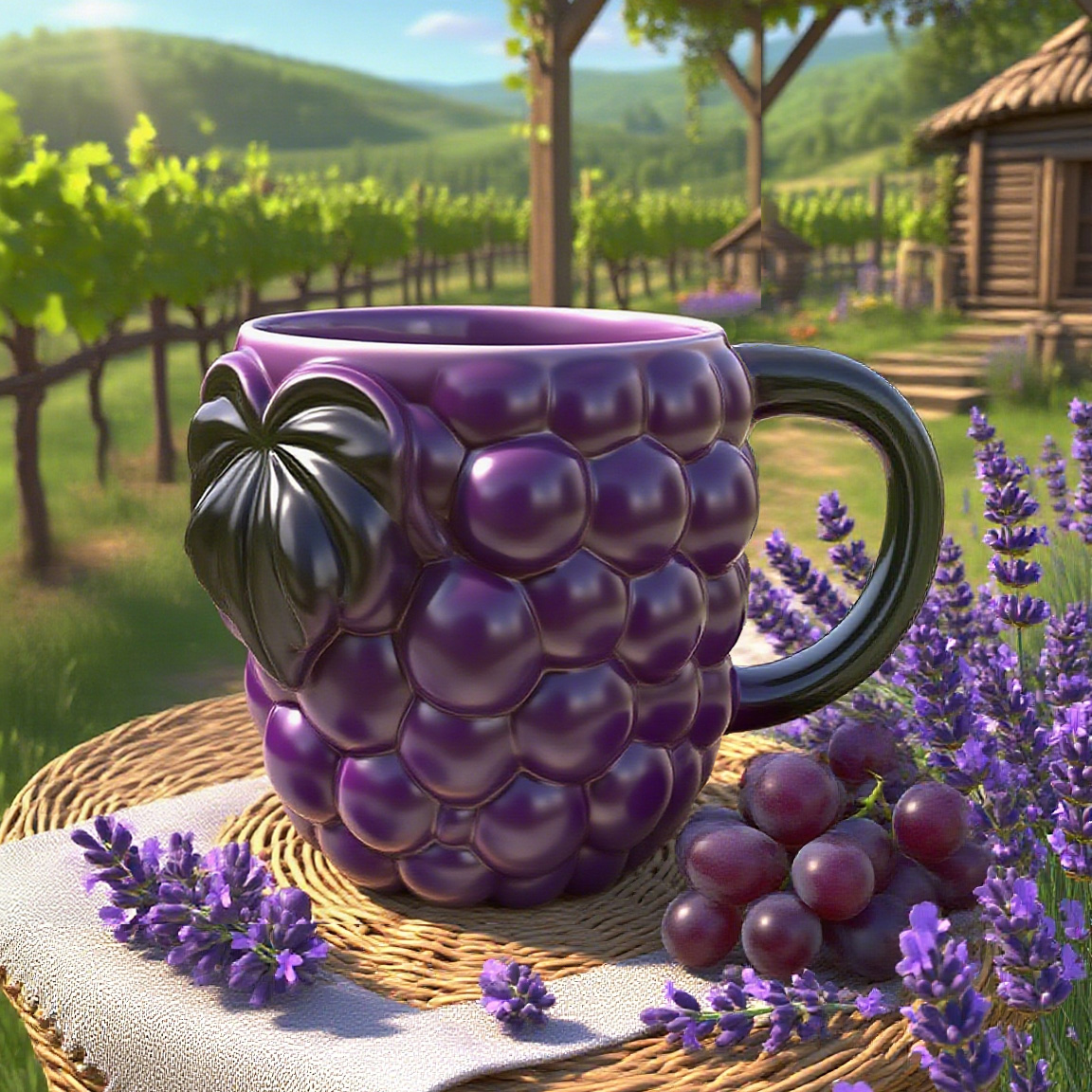 Creative Porcelain 3D Fruit Mug