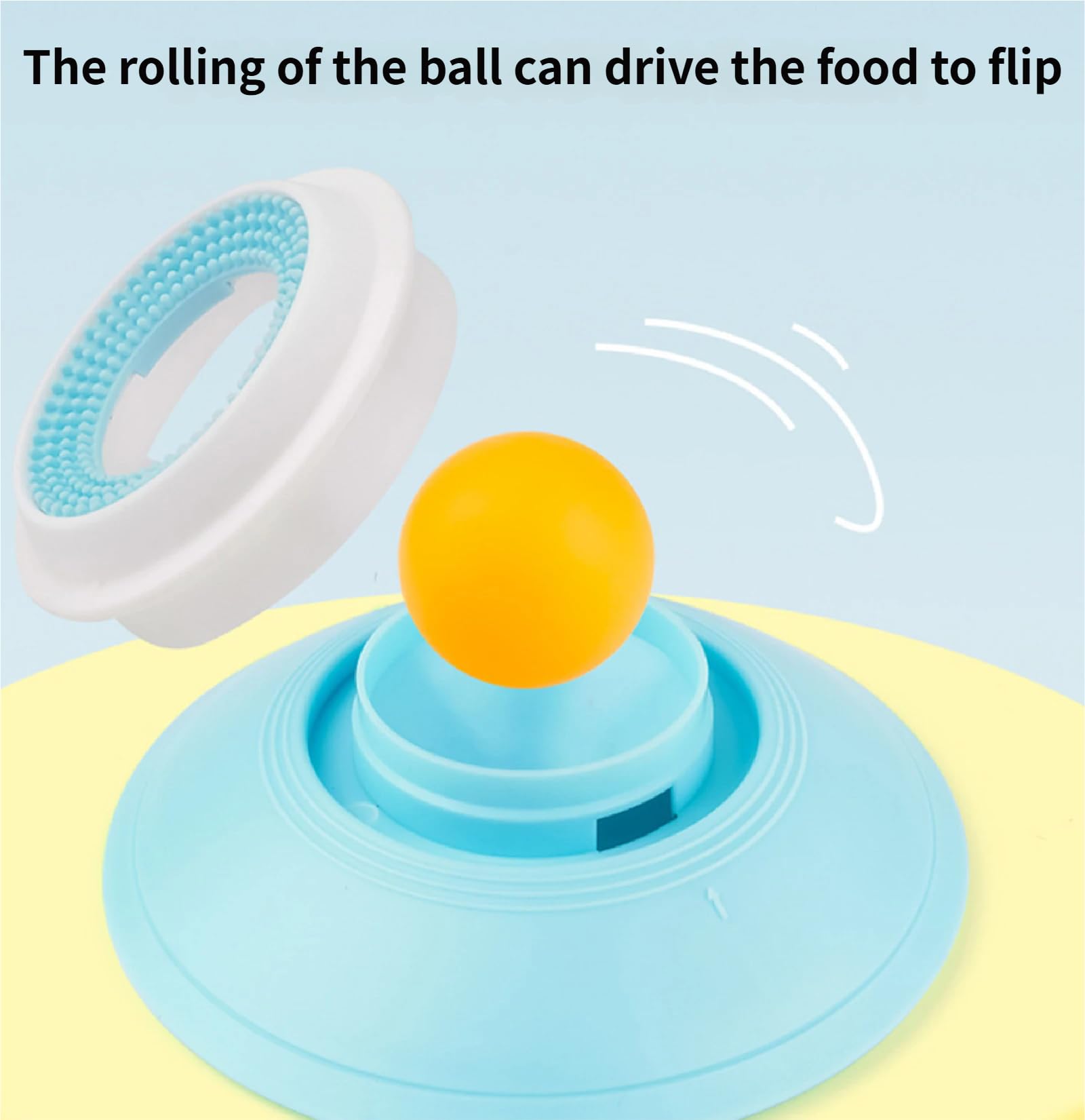 Dog and Cat Lick Sphere Canine Non Slip Anxiety Bowl