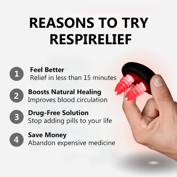 Welnax™ RespiRelief Red Light Nasal Therapy Instrument