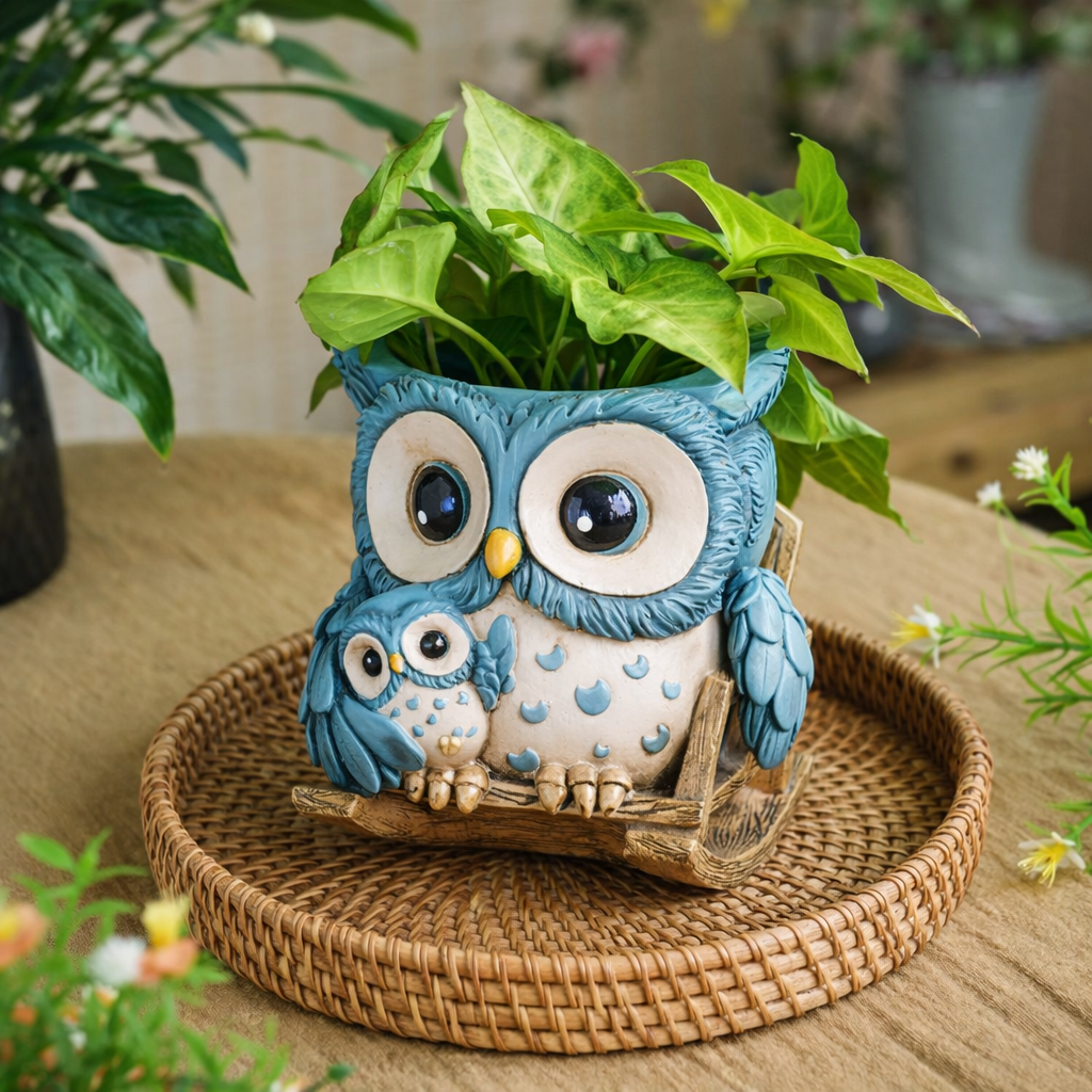 Unique Owl Plant Pots