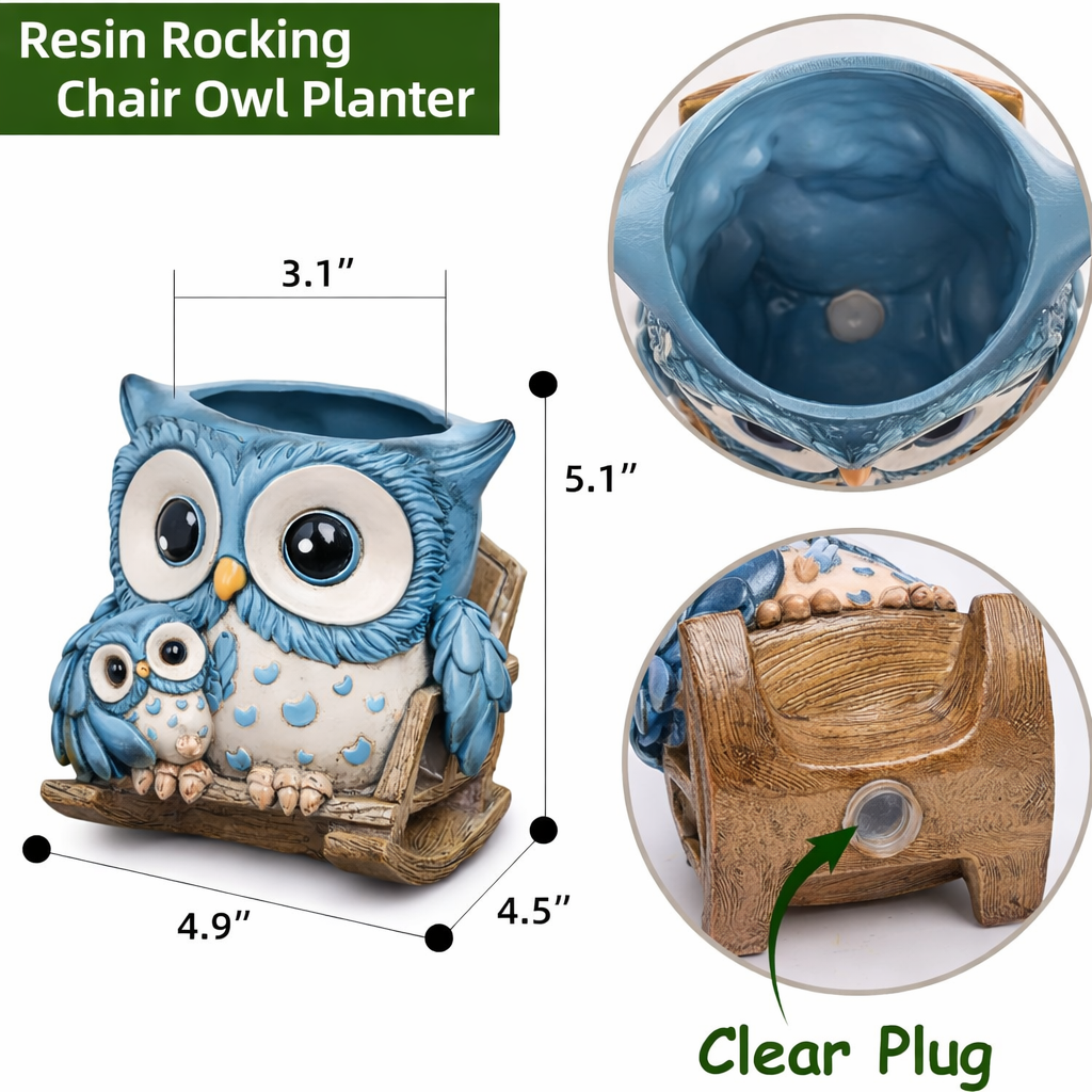 Unique Owl Plant Pots