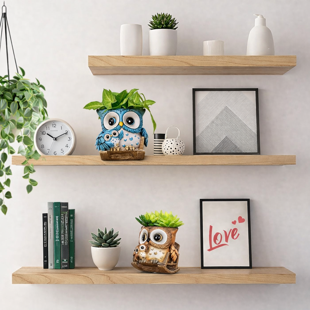 Unique Owl Plant Pots