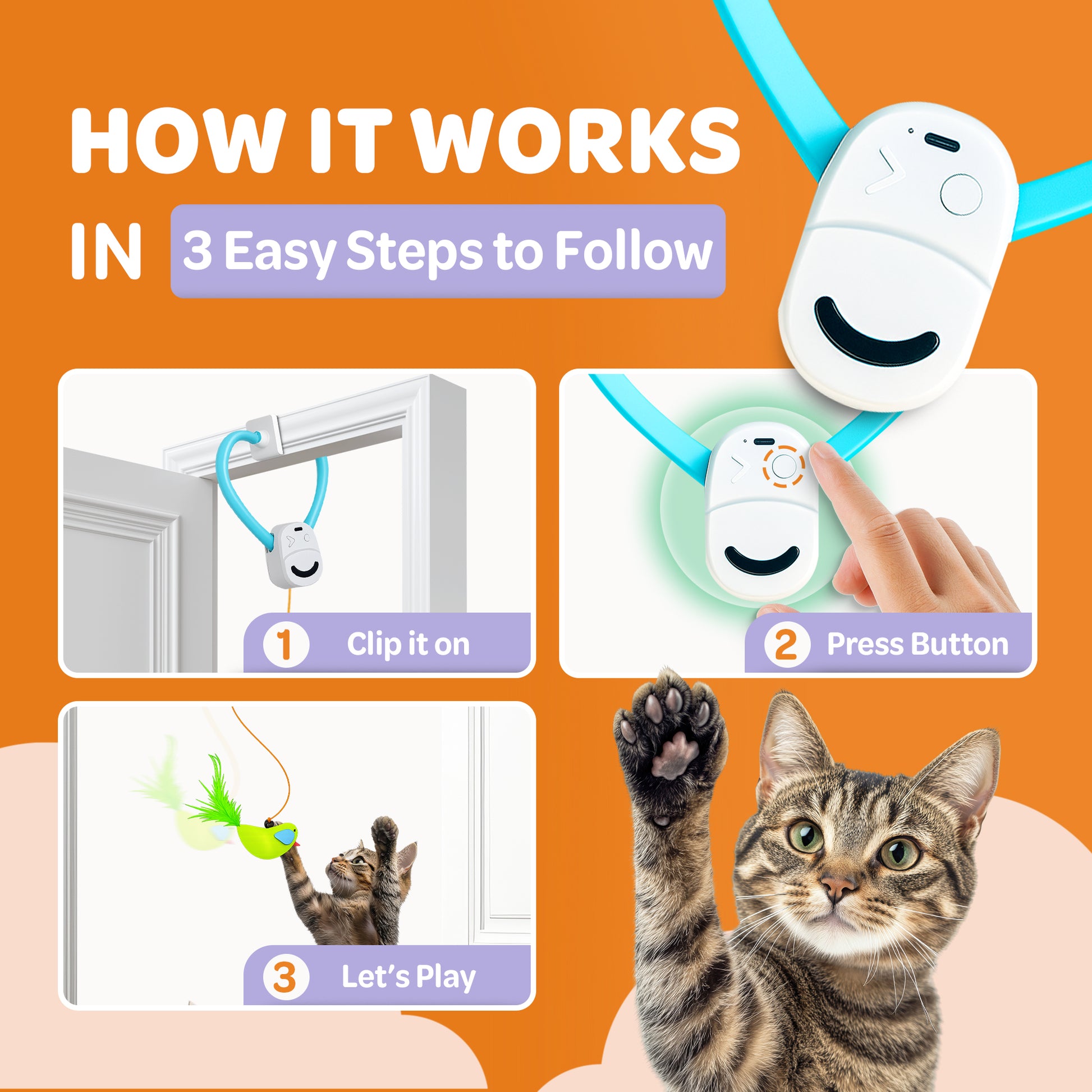 Petsboro™ Automatic Cat Toy