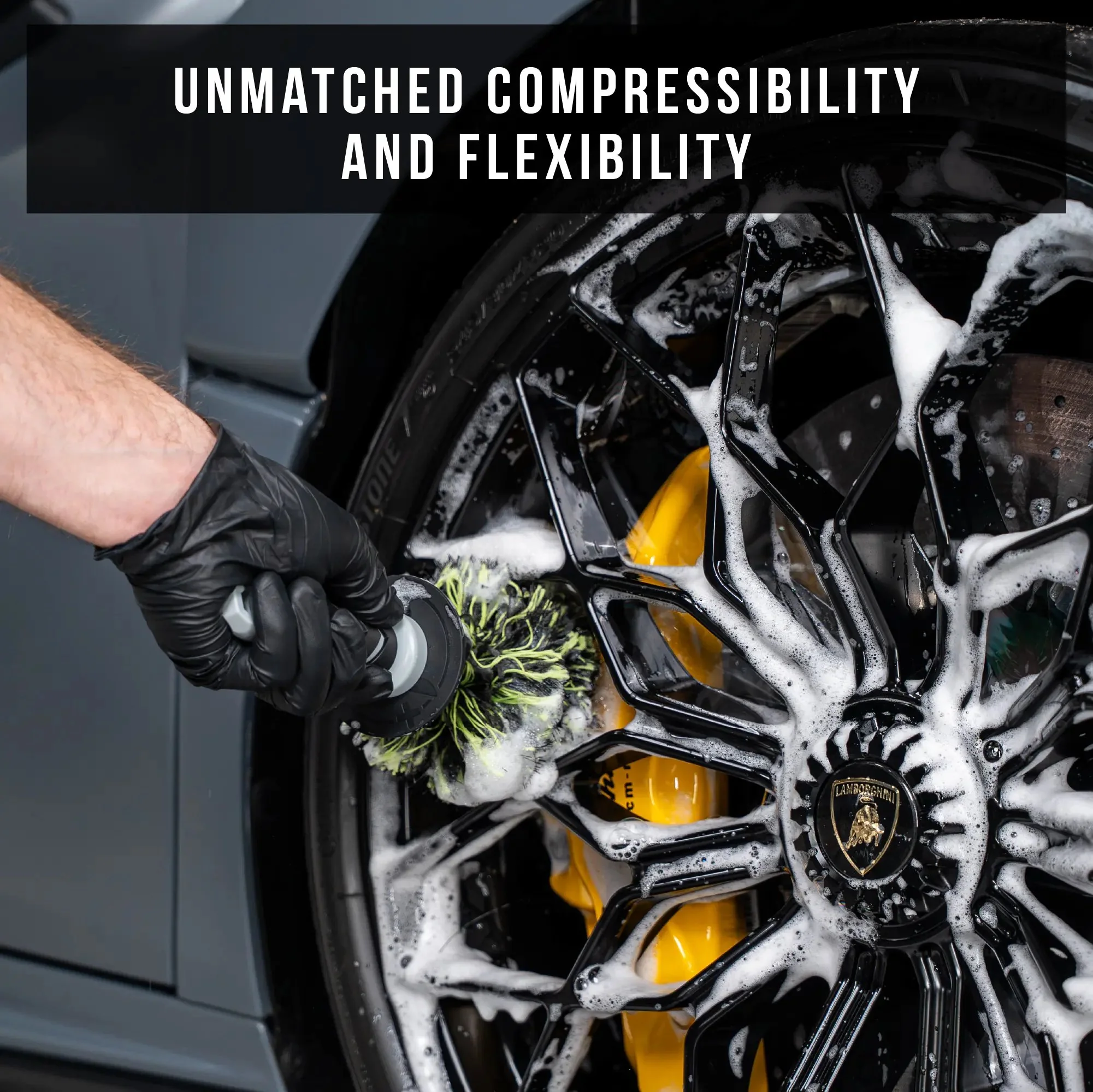 🔥LAST DAY 49% OFF - 🚗 The Ultimate Wheel Cleaning Brush