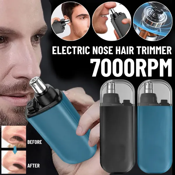 🔥SALE Up To 50% OFF 🔥 Portable Electric Nose Hair Trimmer (Painless & Precision)