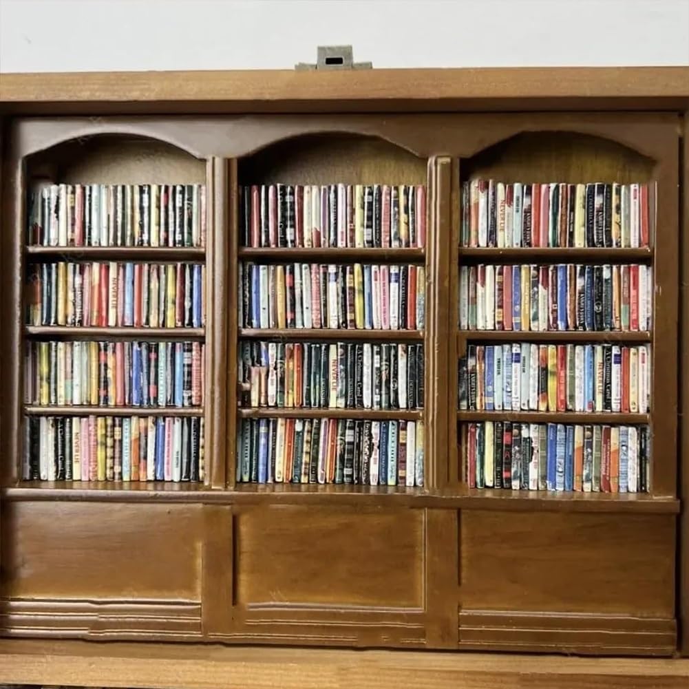 📚Handmade Anxiety Bookshelf | Shake Away Your Anxiety（With 200 books）📚