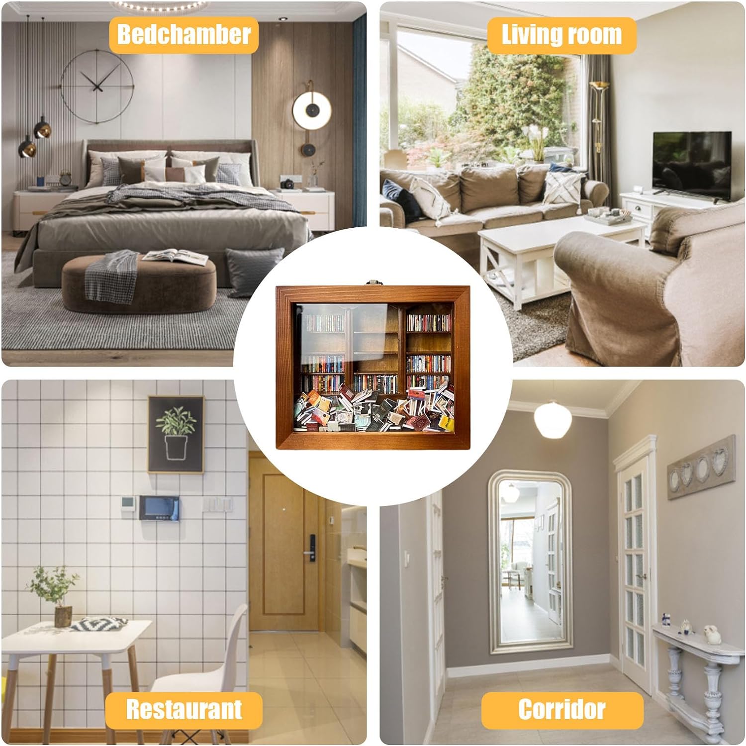 📚Handmade Anxiety Bookshelf | Shake Away Your Anxiety（With 200 books）📚