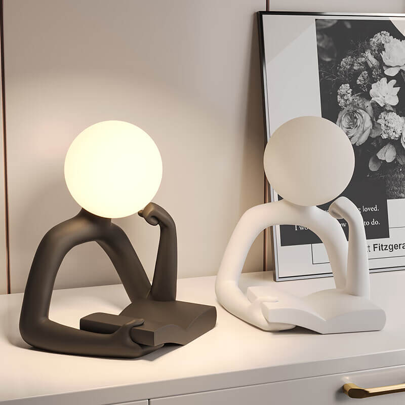 Creative Reading Lamp – Artistic Human Figure Design