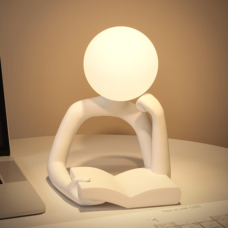 Creative Reading Lamp – Artistic Human Figure Design