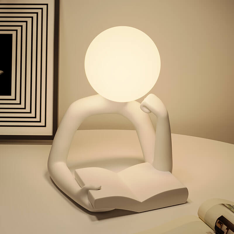 Creative Reading Lamp – Artistic Human Figure Design