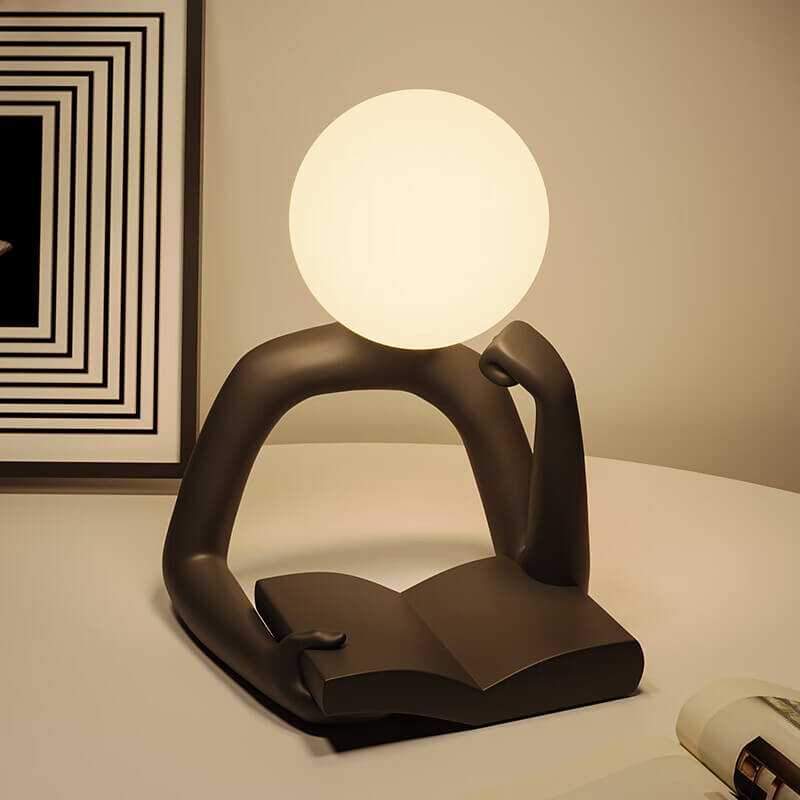 Creative Reading Lamp – Artistic Human Figure Design