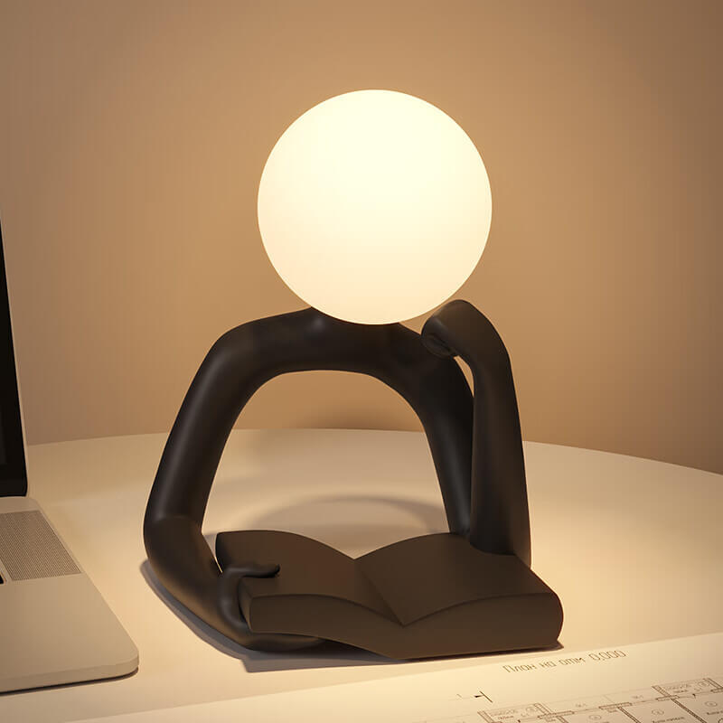 Creative Reading Lamp – Artistic Human Figure Design