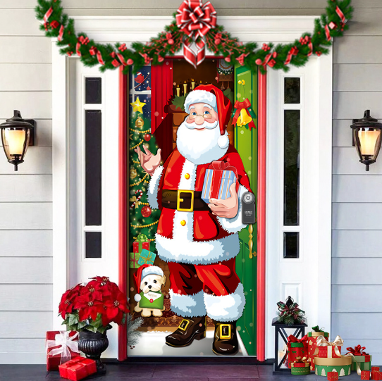 Christmas Door Cover