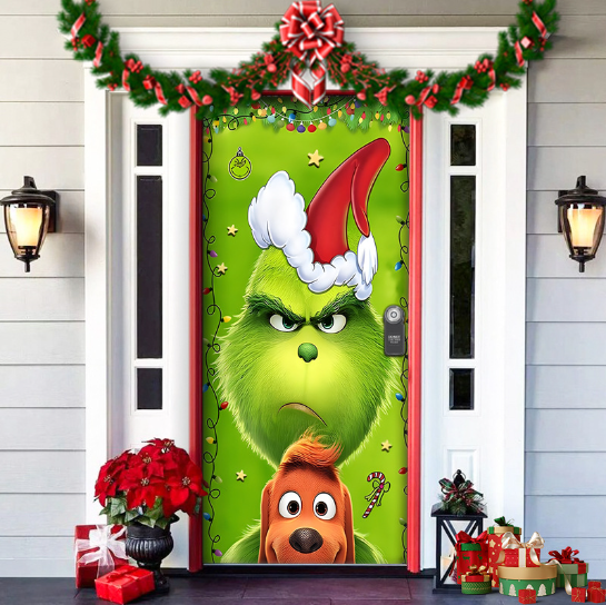 Christmas Door Cover