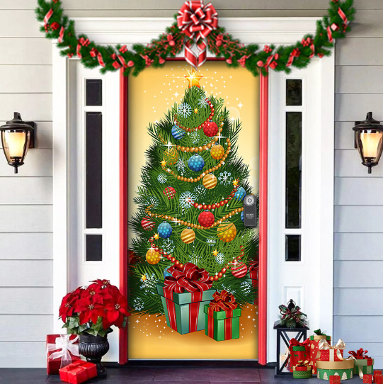 Christmas Door Cover