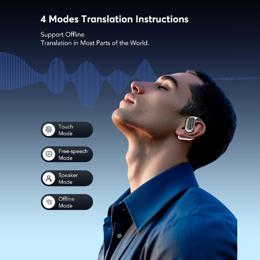 AI Language Translation Earbuds
