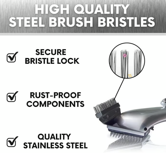 🔥Outdoor BBQ Steam Cleaning Brush