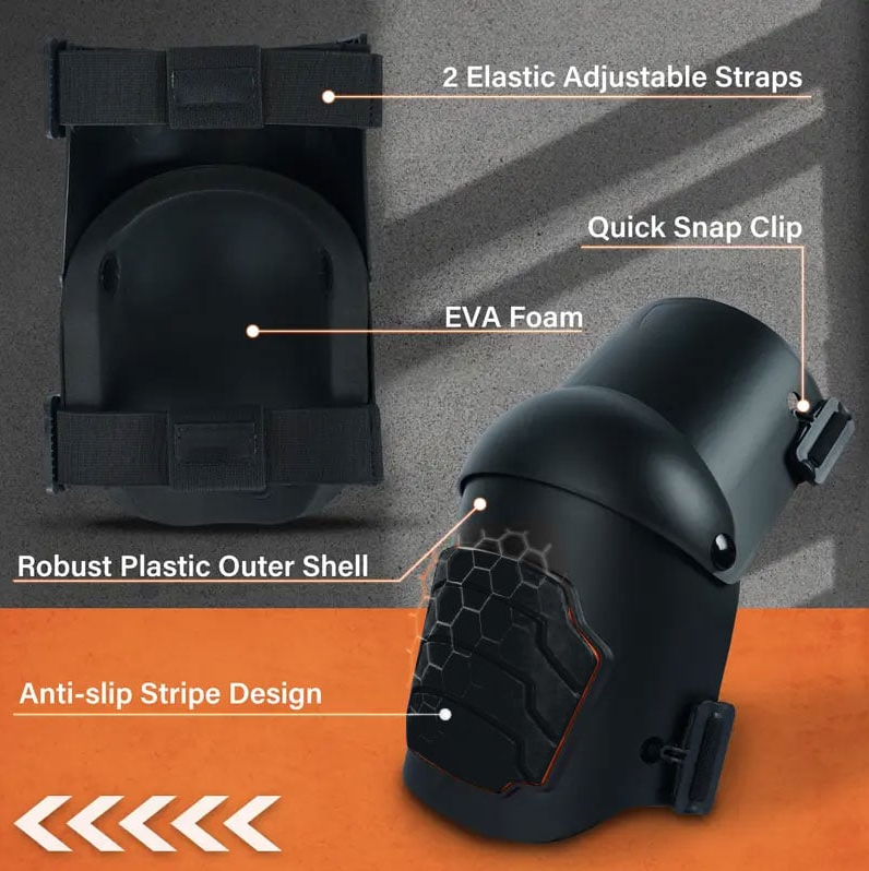 🔥 Knee Pads for Work install Extra Gel For Construction Tiling