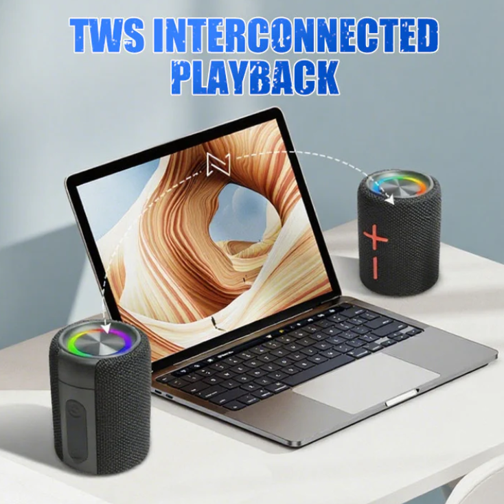 2-in-1 Magnetic Portable Speaker