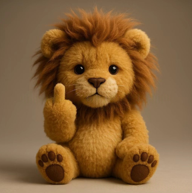  Attitude Plush Animals