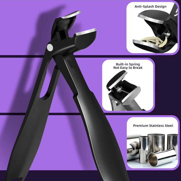 2025 Upgrade Angled Head Nail Clippers