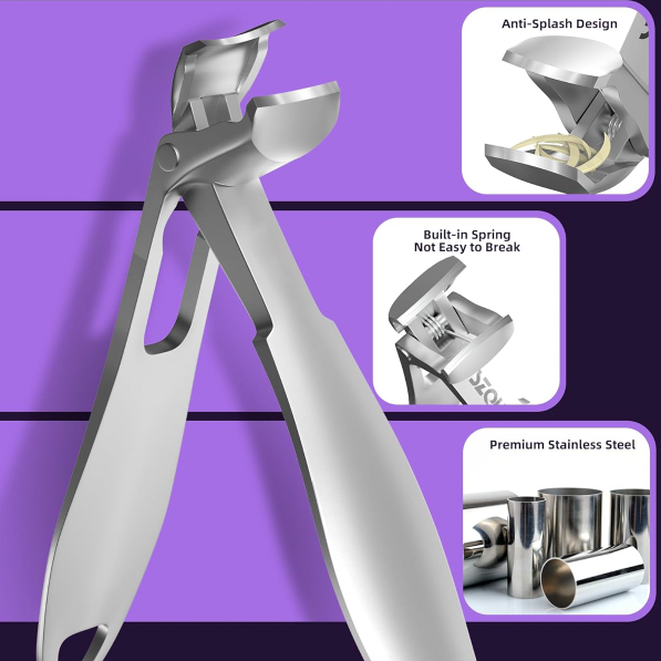 2025 Upgrade Angled Head Nail Clippers