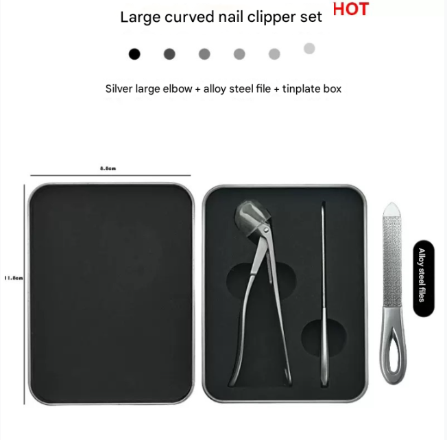 2025 Upgrade Angled Head Nail Clippers