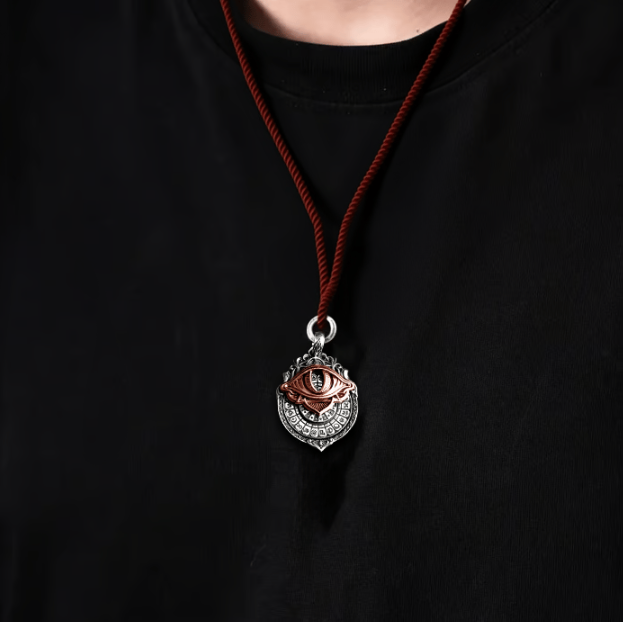 👁️‍🗨️Handmade Tarot Vision Pendant: Connect to Cosmic Wisdom Anytime(✨Comes with instruction manual)