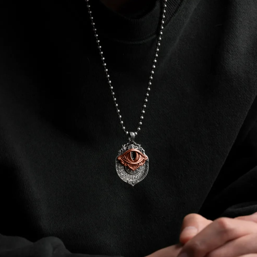 👁️‍🗨️Handmade Tarot Vision Pendant: Connect to Cosmic Wisdom Anytime(✨Comes with instruction manual)