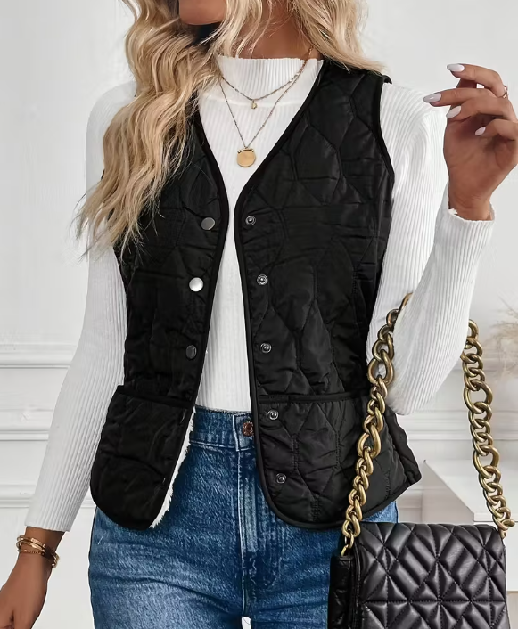 Women's Elegant Winter Vest Jacket