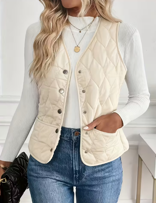 Women's Elegant Winter Vest Jacket